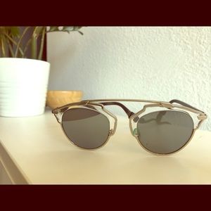 Dior SoReal Silver Sunglasses